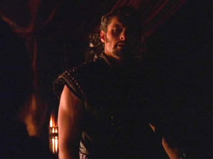 Ares looking at Emma-ho