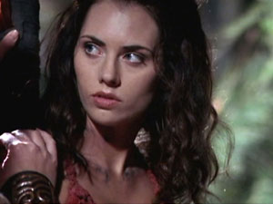 Eve looking uneasy