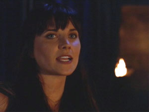 Xena looking at Creon