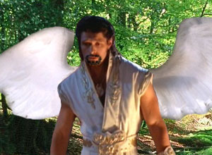 Ares as an angel