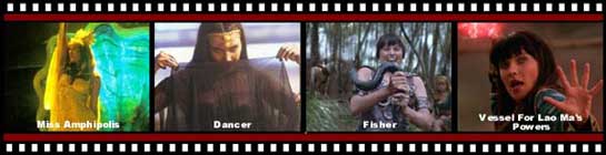 clips of Xena's many skills
