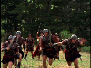 Romans fighting