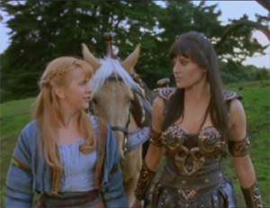 Xena and Gabrielle