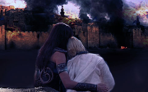 Xena and Gabrielle